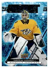 Yaroslav Askarov [Blue] Hockey Cards 2023 Upper Deck Dazzlers Prices