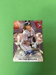 Peyton Burdick [Red] #BSA-BUR Baseball Cards 2023 Topps Series 1 Stars Autographs Prices
