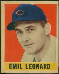 Emil Leonard #113 Baseball Cards 1948 Leaf Prices