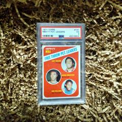 NBA FT Pct. Leaders Basketball Cards 1971 Topps Prices