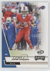 John Brown [3rd Down] #1 Football Cards 2020 Panini Playoff Prices