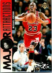 Michael Jordan [Electric Court] #341 Basketball Cards 1995 Upper Deck Prices