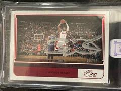 Dwyane Wade [Red] #TM-DWD Basketball Cards 2021 Panini One and One Timeless Moments Autographs Prices