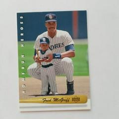 Fred McGriff Baseball Cards 1993 Upper Deck Homerun Heroes Prices