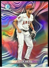 Zach Neto [Red] Baseball Cards 2022 Bowman Draft Mood Ring Prices