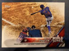 Dexter Fowler #WS-12 Baseball Cards 2016 Topps Chicago Cubs World Series Champions Prices