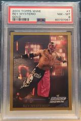 Rey Mysterio [Gold] #7 Wrestling Cards 2009 Topps WWE Prices