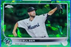 Cole Sulser [Green] #US103 Baseball Cards 2022 Topps Chrome Update Sapphire Prices