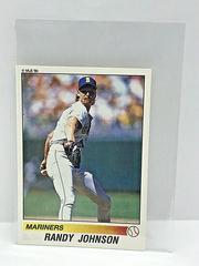 Randy Johnson Baseball Cards 1990 Panini Stickers Prices