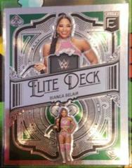 Bianca Belair [Green] #4 Wrestling Cards 2023 Donruss Elite WWE Elite Deck Prices