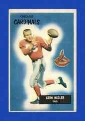 Gern Nagler #127 Football Cards 1955 Bowman Prices
