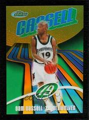 Sam Cassell Gold Refractor Basketball Cards 2003 Finest Prices