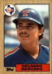 Orlando Mercado Baseball Cards 1987 Topps Prices