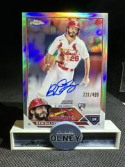 Ben DeLuzio [Refractor] Baseball Cards 2023 Topps Chrome Update Rookie Autographs Prices