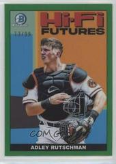 Adley Rutschman [Green Refractor] #HIFI-3 Baseball Cards 2022 Bowman Hi Fi Futures Prices