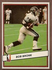Bob Bronk Football Cards 1985 Jogo CFL Prices