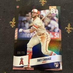 Trey Cabbage [Black Foil] #6 Baseball Cards 2024 Topps Big League Baseball Prices