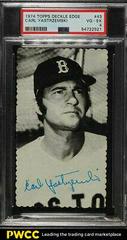 Carl Yastrzemski Baseball Cards 1974 Topps Deckle Edge Prices
