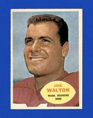 Joe Walton #127 Football Cards 1960 Topps Prices