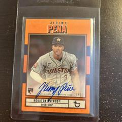 Jeremy Pena [Orange] Baseball Cards 2022 Topps Brooklyn Collection Autographs Prices
