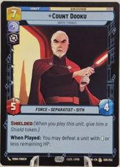 Count Dooku #38 Star Wars Unlimited: Spark of Rebellion Prices