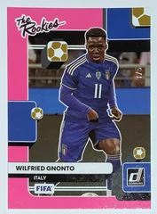 Wilfried Gnonto [Pink] Soccer Cards 2022 Panini Donruss The Rookies Prices