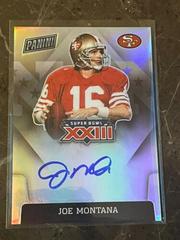 Joe Montana Football Cards 2022 Panini Mosaic Super Bowl Signatures Prices
