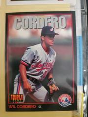 Wil Cordero #27 Baseball Cards 1993 Panini Donruss Triple Play Prices