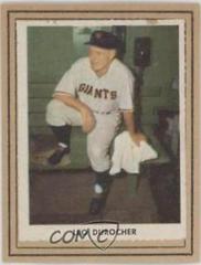 Leo Durocher [New York Giants] Baseball Cards 1955 Golden Stamps Prices