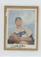 Gil Hodges [Brooklyn Dodgers] Baseball Cards 1955 Golden Stamps Prices