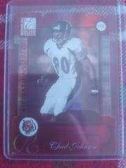 Chad Johnson [Aspirations] Football Cards 2001 Panini Donruss Elite Prices