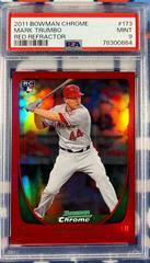 Mark Trumbo [Refractor] #173 Baseball Cards 2011 Bowman Chrome Prices