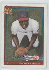 Charles Johnson #61T Baseball Cards 1991 Topps Traded Prices