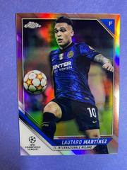 Lautaro Martinez [Rose Gold Refractor] Soccer Cards 2021 Topps Chrome UEFA Champions League Prices