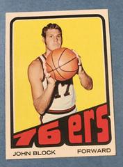John Block Basketball Cards 1972 Topps Prices