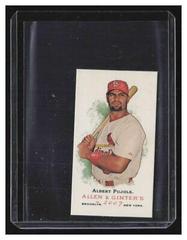 Albert Pujols [Mini Bazooka Back] #50 Baseball Cards 2007 Topps Allen & Ginter Prices