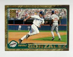 wiki gonzalez #551 Baseball Cards 2001 Topps Gold Prices