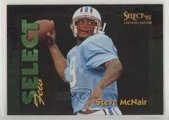 Steve McNair [Parallel 1028] #17 Football Cards 1995 Panini Select Certified Few Prices