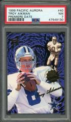 Troy Aikman [Premiere Date] #40 Football Cards 1999 Pacific Aurora Prices