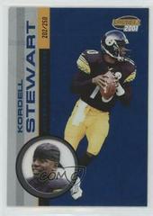 Kordell Stewart [Blue] #196 Football Cards 2001 Pacific Invincible Prices