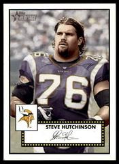 Steve Hutchinson [Black Back] #33 Football Cards 2006 Topps Heritage Prices
