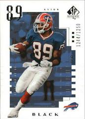 Avion Black #92 Football Cards 2000 SP Authentic Prices