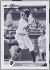 Oneil Cruz [Black & White] #BHP-111 Baseball Cards 2020 Bowman Heritage Prospects Prices