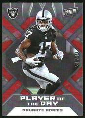 Davante Adams #26 Football Cards 2022 Panini Player of the Day Prices