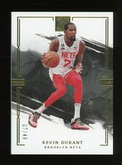 Kevin Durant [Gold] #10 Basketball Cards 2022 Panini Impeccable Prices