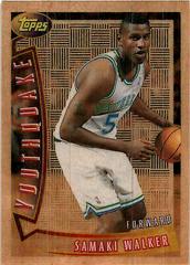 Samaki Walker #YQ2 Basketball Cards 1996 Topps Youthquake Prices