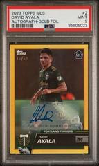 David Ayala [Autograph Gold] #2 Soccer Cards 2023 Topps Chrome MLS Prices