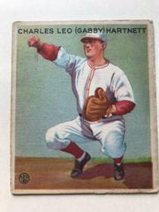 Gabby Hartnett Baseball Cards 1933 Goudey Prices