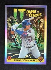 Francisco Alvarez #ICFL-13 Baseball Cards 2022 Bowman Chrome It Came To The League Prices