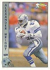 Alexander Wright #395 Football Cards 1992 Pacific Prices